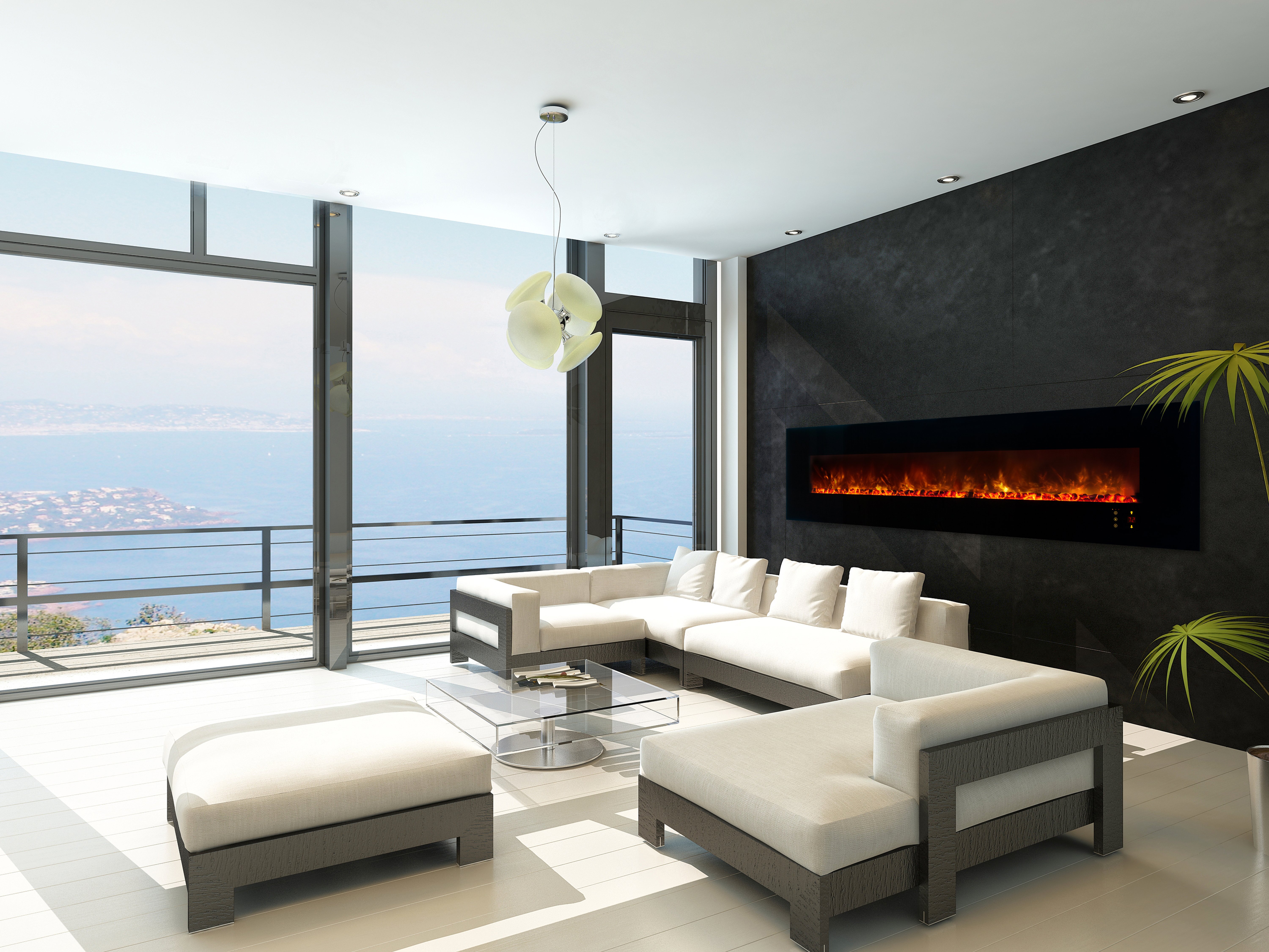 Modern Electric Fireplaces Angie's List